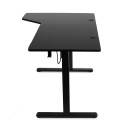 Регульований Стіл StandUp Corner Black 1450 х 850 BSTc-01