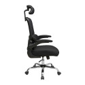 Крісло Скайлайн Хром M-1 (Tilt) Чорна