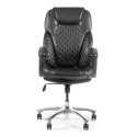Крісло Soft Arm PU Black Massage SPUMb_alu-03
