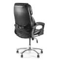Крісло Soft Arm PU Black Massage SPUMb_alu-03