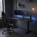 Регульований Стіл StandUp Game Black RGB-LED 1200 х 600 BST-01led