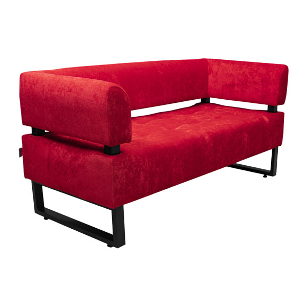 Диван Офіс Подвійний зі спинкою та підлокітниками Кордрой 221