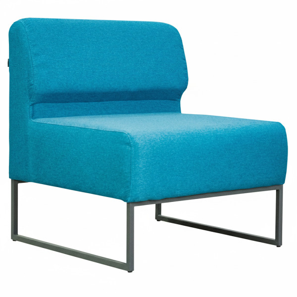 Диван Лаунж Комплектація Одинарний Зі Спинкою Каркас Сірий Оббивка Етна 16