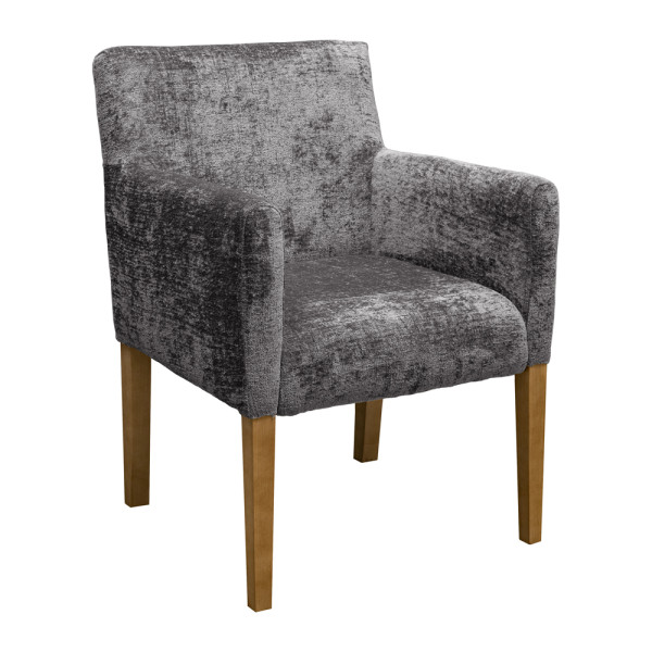 М’яке Крісло Остін Комплектація Ніжки Бук Оббивка Шарм Грей