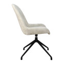 Стілець Еммі Стар-4 Ніжки чорні Болзано Айворі