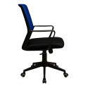 Крісло Фрайдей комплектація Пластик механізм М-1 (Tilt) оббивка Сітка чорна/синя