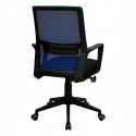Крісло Фрайдей комплектація Пластик механізм М-1 (Tilt) оббивка Сітка чорна/синя
