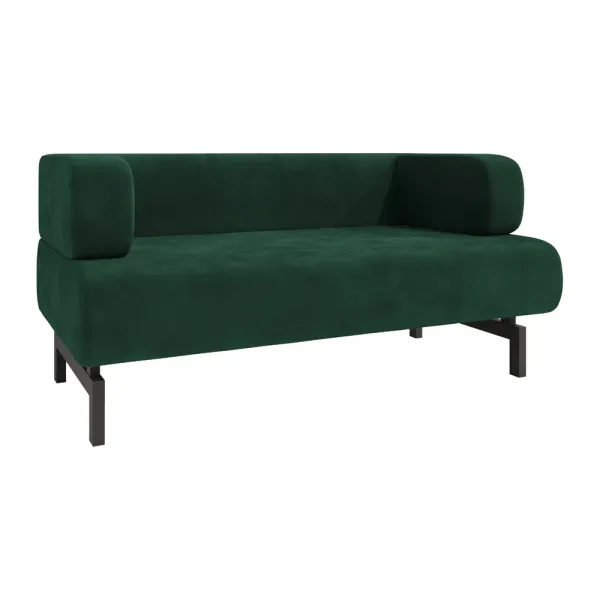 Диван Джанні Комплектація Подвійний Оббивка Аллюр Преміум Дарк Грін