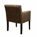 М’яке крісло Остін комплектація Ніжки горіх оббивка Едісон 04