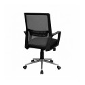 Крісло Фрайдей комплектація Хром механізм М-1 (Tilt) оббивка Сітка чорна/сіра
