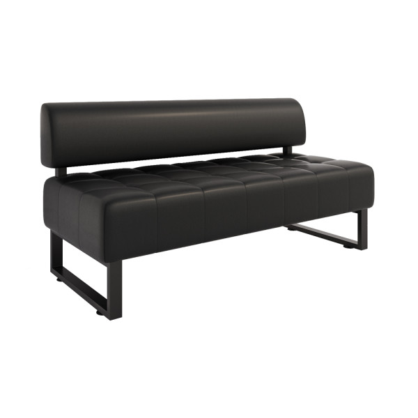 Диван Офіс Комплектація Подвійний Зі Спинкою На Металокаркасі Оббивка Роккі 100