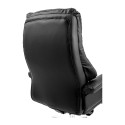 Крісло Конгрес Хром M-2 Широкий (Anyfix Wide) Чорний
