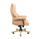 Крісло Richman Конгрес Вуд M-2 Широкий (Anyfix Wide) Бежевий + Бук