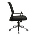 Крісло Фрайдей комплектація Хром М-1 (Tilt) оббивка Сітка чорна