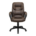 Крісло Фоксі Комплектація Пластик Річ Механізм M-1 (Tilt) Оббивка Амелі Браун