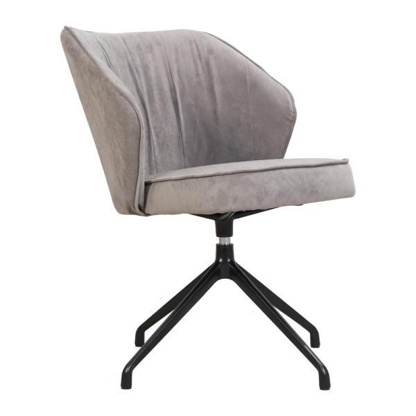 Стілець Томмі Комплектація Стар-4 Ніжки Чорні Оббивка Сієна 1005 Хазелнат