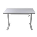 Регульований Стіл StandUp White Glass 1200 х 600 BST-12 new
