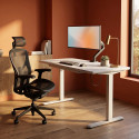 Регульований Стіл StandUp White Glass 1200 х 600 BST-12 new