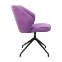 Стілець Томмі комплектація Стар-4 Ніжки Чорні оббивка Трініті 11 Перпл