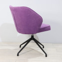 Стілець Томмі комплектація Стар-4 Ніжки Чорні оббивка Трініті 11 Перпл
