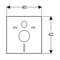 Звукоізолюючий комплект Geberit 156.050.00.1