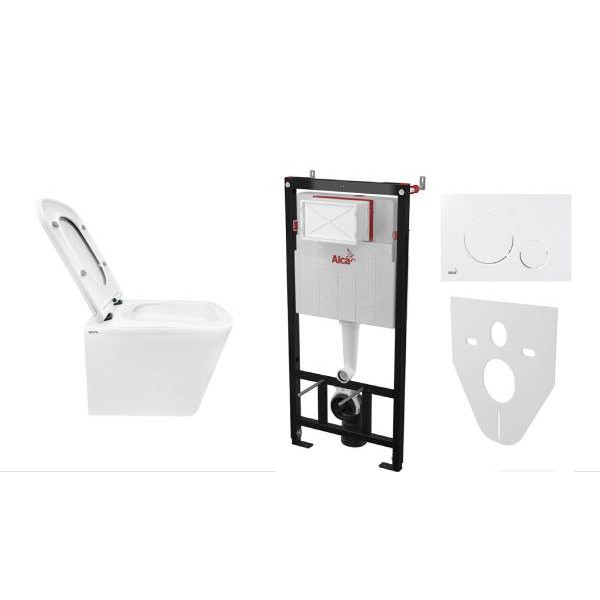 Інсталяція AlcaPlast 4в1 М670 AM101/1120+ RIMLESS FLOW