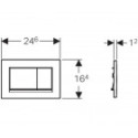 Клавіша подвійного змиву Geberit Sigma30 115.883.KJ.1