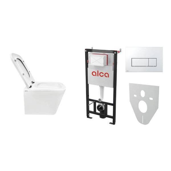 Інсталяція AlcaPlast 4в1 AM101/1120-4:1 UA M571-00+ RIMLESS FLOW