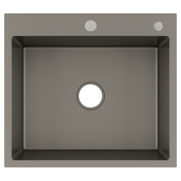 Мийка для кухні інтегрована VENTA Gray 600x500 BVM6050G