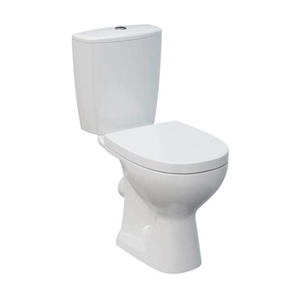 Унитаз-компакт Cersanit ARTECO New Clean On 011 вертикальний/нижній/дюропласт/мікроліфт