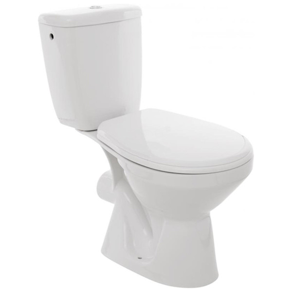 Унітаз-компакт Cersanit MITO GREY 010 горизонтальний / бічний/поліпропілен