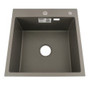 Мийка для кухні інтегрована VENTA Gray 500x500 BVM5050G