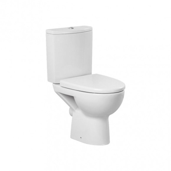 Унітаз-компакт Cersanit FACILE PARVA NEW CL ON 011 горизонтальний / нижній/дюропласт/мікроліфт