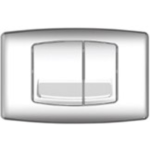 Клавіша змиву хром KK Pol SPP/351/0/K