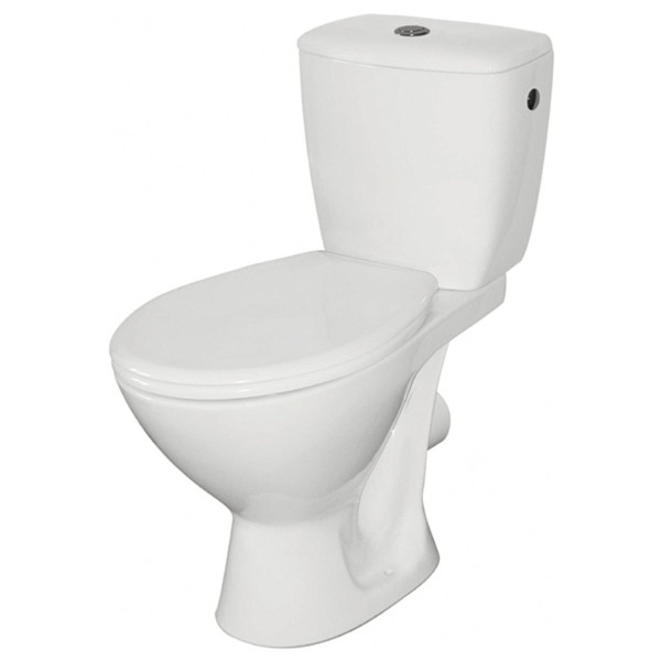 Унітаз-компакт Cersanit KASKADA / KORAL 010 горизонтальний / бічній/полипропилен