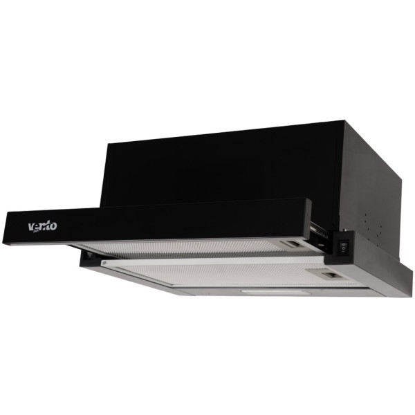 Витяжка GARDA 45 BK (700) LED 2S