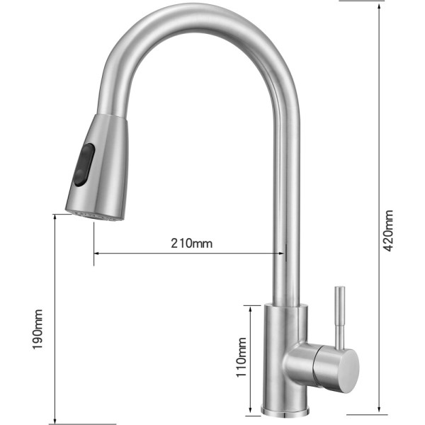 Змішувач Ventolux KFPFH06 BN 2F