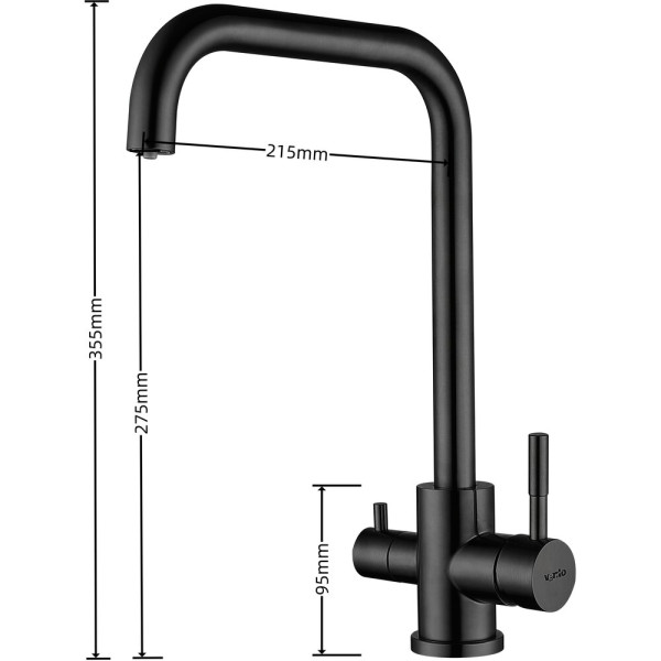 Змішувач Ventolux KFPW 11 BK