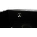 Кухонна мийка Ventolux AMORE (BLACK QUARTZ) 500x410x190