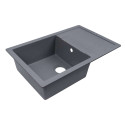 Кухонна мийка Ventolux DIAMANTE (GRAY QUARTZ) 765х485х200
