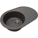 Кухонна мийка Ventolux EMILIA (GRAY QUARTZ) 755х490х210