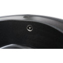 Кухонна мийка Ventolux FABIA (BLACK MATT QUARTZ) D510x180
