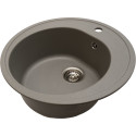 Кухонна мийка Ventolux FABIA (GRAY QUARTZ) D510x180