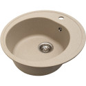 Кухонна мийка Ventolux FABIA (SAND QUARTZ) D510x180