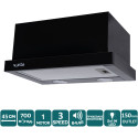 Витяжка GARDA 45 BK (700) LED