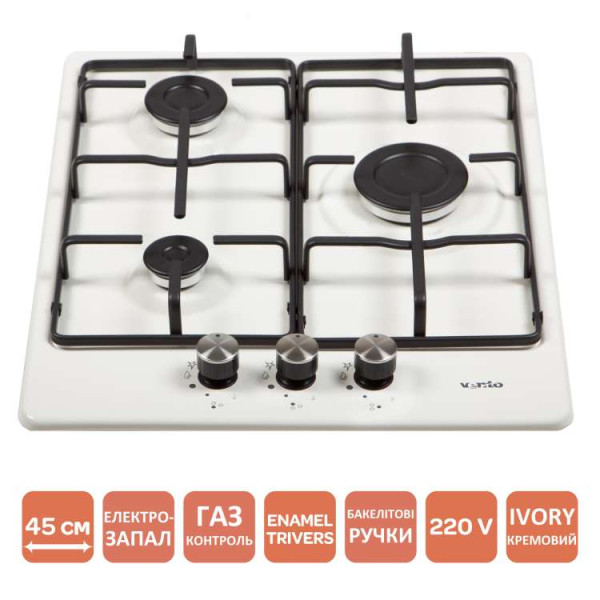 Варильна поверхня HG430-B3 S (IVORY)