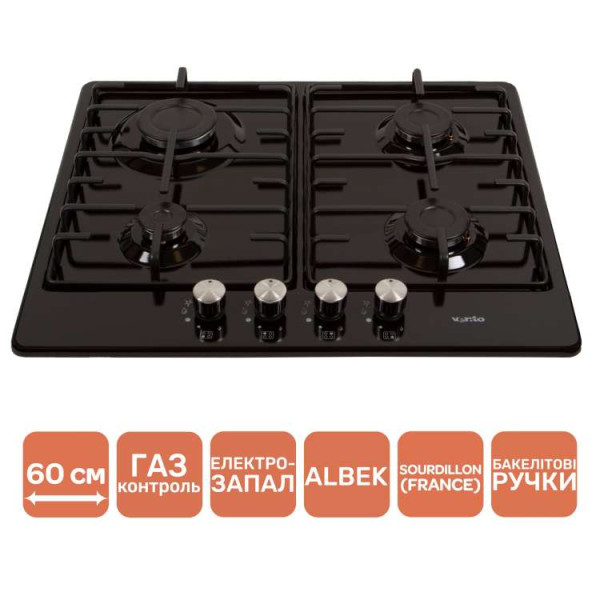 Варильна поверхня HG640-MA3 S (BK)