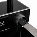 Кухонні мийки 75*46D Мийка PVD чорна Platinum Handmade