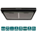 Витяжка ROMA 50 BK LUX