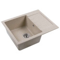 Кухонні мийки SILVIA (BROWN SAND) 620x500x200